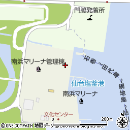 市立病院前周辺の地図