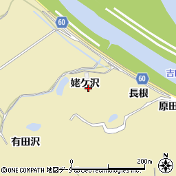宮城県東松島市川下姥ケ沢周辺の地図