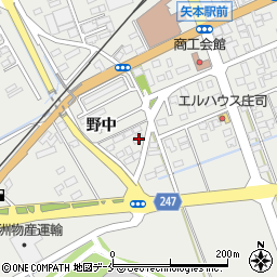 宮城県東松島市矢本野中12-1周辺の地図