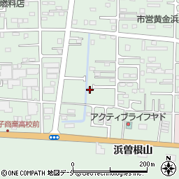 宮城県石巻市渡波黄金浜95-6周辺の地図