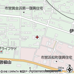 宮城県石巻市渡波黄金浜197周辺の地図