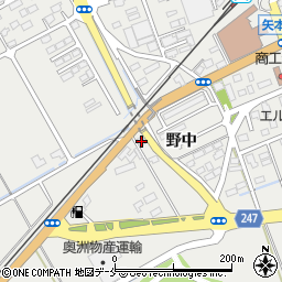 宮城県東松島市矢本一本杉222周辺の地図