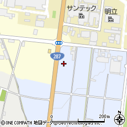 山形いすゞ自動車株式会社東根営業所周辺の地図