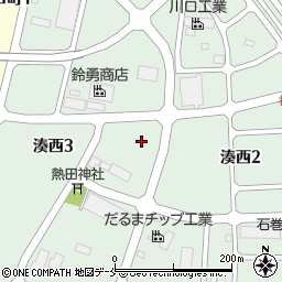 宮城県石巻市湊西周辺の地図