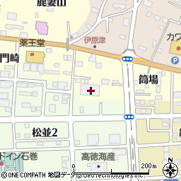 宮城県石巻市湊大門崎286周辺の地図