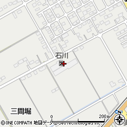 宮城県東松島市矢本三間堀周辺の地図