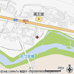 山形県西村山郡西川町睦合丙周辺の地図