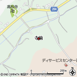 宮城県東松島市高松（寺前）周辺の地図