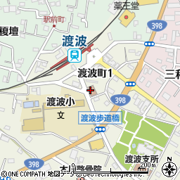 渡波郵便局 ＡＴＭ周辺の地図