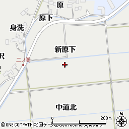 宮城県富谷市二ノ関新原下周辺の地図