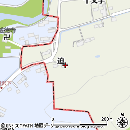 宮城県黒川郡大和町鶴巣下草迫5周辺の地図