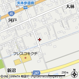 宮城県東松島市矢本大林44周辺の地図