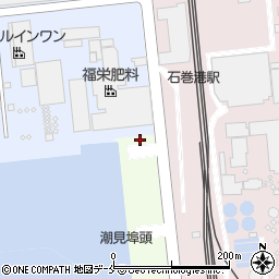 宮城県石巻市潮見町16周辺の地図
