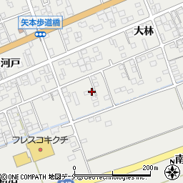 宮城県東松島市矢本大林96-4周辺の地図