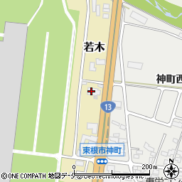 ヤマリョー株式会社　東根営業所周辺の地図