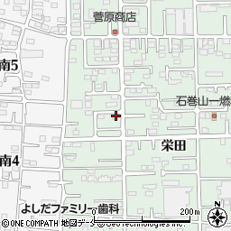 宮城県石巻市渡波栄田47-15周辺の地図