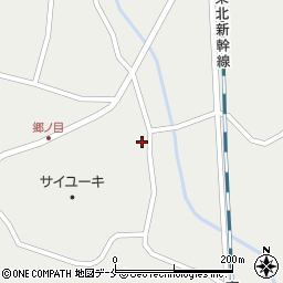 宮城県黒川郡大和町鶴巣大平郷ノ目24周辺の地図