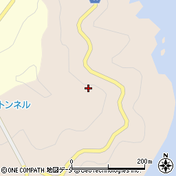 宮城県牡鹿郡女川町横浦名不知周辺の地図