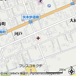 宮城県東松島市矢本大林43周辺の地図
