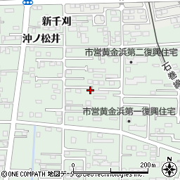 宮城県石巻市渡波黄金浜115-4周辺の地図