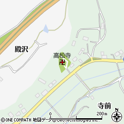 宮城県東松島市高松新寺前104周辺の地図