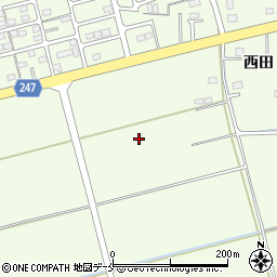 宮城県東松島市大曲新沼周辺の地図