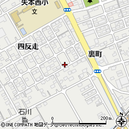 宮城県東松島市矢本四反走139-4周辺の地図