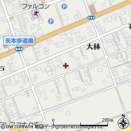 宮城県東松島市矢本大林34-4周辺の地図