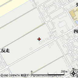 宮城県東松島市矢本二反走周辺の地図