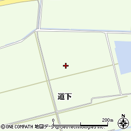 宮城県東松島市大曲道下周辺の地図