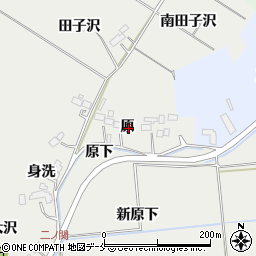 宮城県富谷市二ノ関原周辺の地図