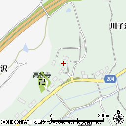 宮城県東松島市高松新寺前109周辺の地図