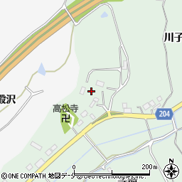 宮城県東松島市高松新寺前105周辺の地図