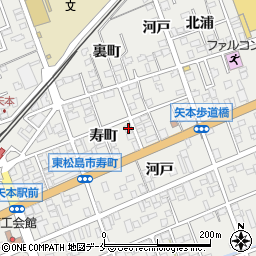 宮城県東松島市矢本寿町21周辺の地図