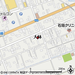 宮城県東松島市矢本大林周辺の地図