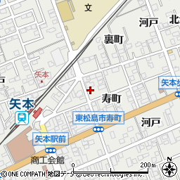 宮城県東松島市矢本寿町25周辺の地図