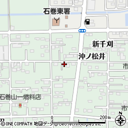 宮城県石巻市渡波黄金浜3周辺の地図