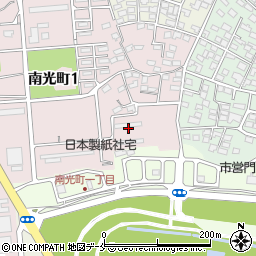 日本製紙アパート周辺の地図