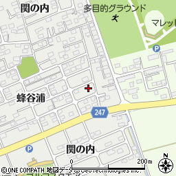 宮城県東松島市矢本蜂谷浦182-8周辺の地図
