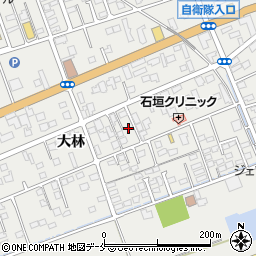 宮城県東松島市矢本大林21周辺の地図