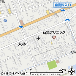 宮城県東松島市矢本大林21-7周辺の地図