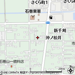 宮城県石巻市渡波新千刈49周辺の地図