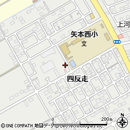宮城県東松島市矢本四反走83周辺の地図