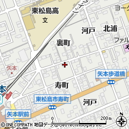 宮城県東松島市矢本寿町29周辺の地図