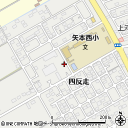宮城県東松島市矢本四反走83-7周辺の地図