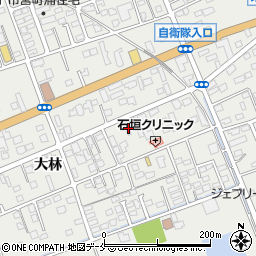 宮城県東松島市矢本大林17-1周辺の地図