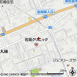 宮城県東松島市矢本大林9-1周辺の地図