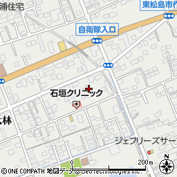 宮城県東松島市矢本大林7周辺の地図