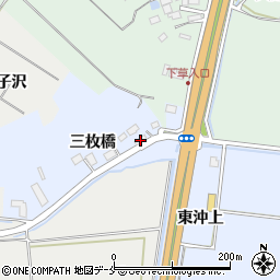 宮城県富谷市三ノ関三枚橋26周辺の地図