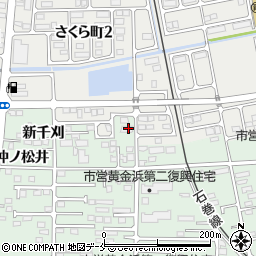 宮城県石巻市渡波新千刈230-1周辺の地図